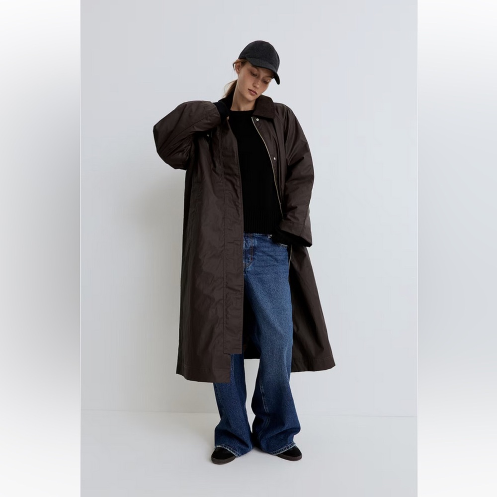 H&M insulated ankle length barn coat